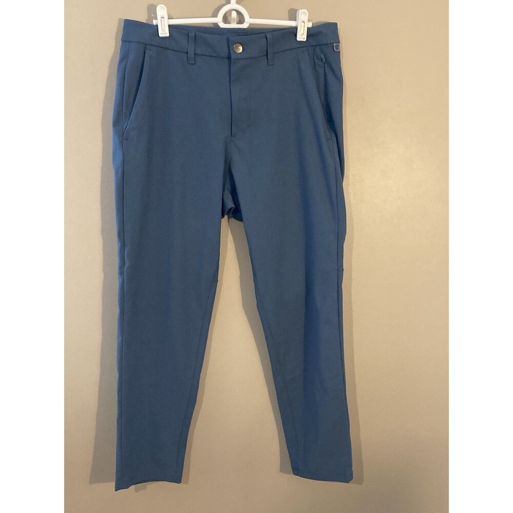Lululemon Pants Mens 32x26 Blue Commission Slim Performance Warpstreme LM5AF0S
